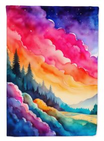 Dusty Miller in Color Garden Flag Mailbox Flag Decorative Yard Flag Banner Outside Patio Artwork Yard Flower Beds, Garden Size, Multicolor