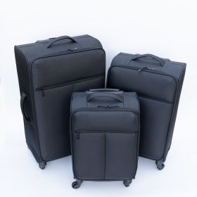 Oxford cloth suitcase black