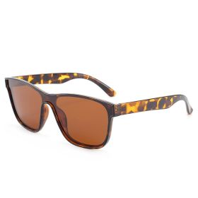One Piece Lens Decoration Outdoor UV Protection Shades Sunglasses Women Fashion Designer Sunglasses (Frame Color: MULTI, Lenses Color: Green)